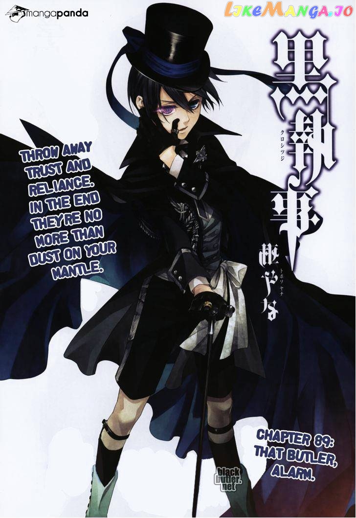 Kuroshitsuji - Manga chapter 89 v2 - page 2