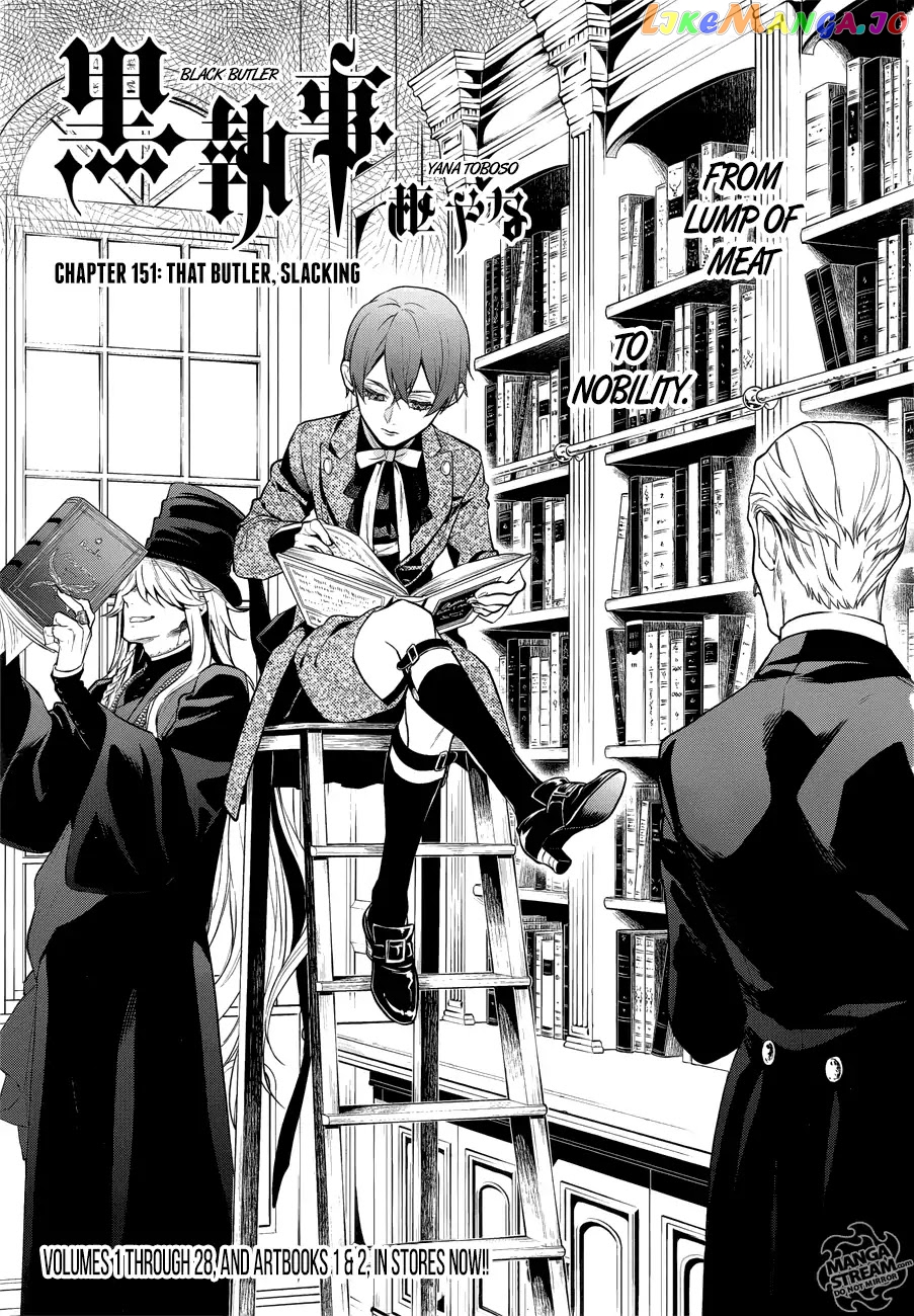 Kuroshitsuji - Manga chapter 151 - page 1