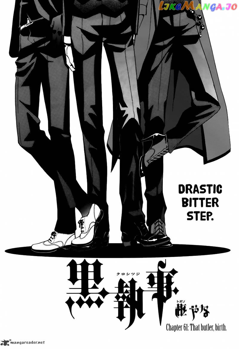Kuroshitsuji - Manga chapter 61 - page 1