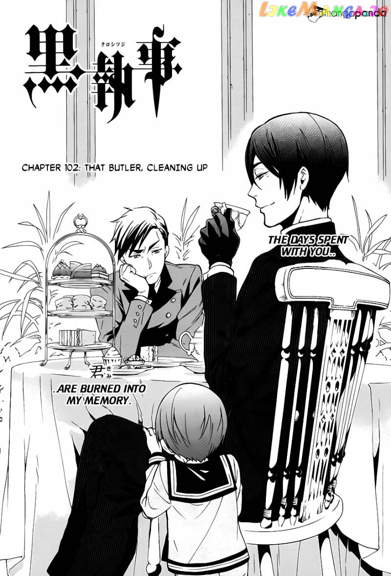 Kuroshitsuji - Manga chapter 102 - page 1
