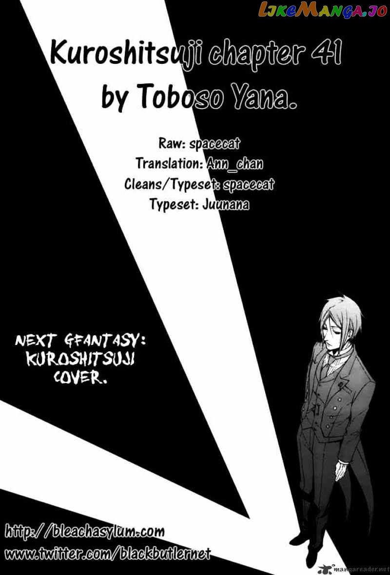 Kuroshitsuji - Manga chapter 41 - page 39