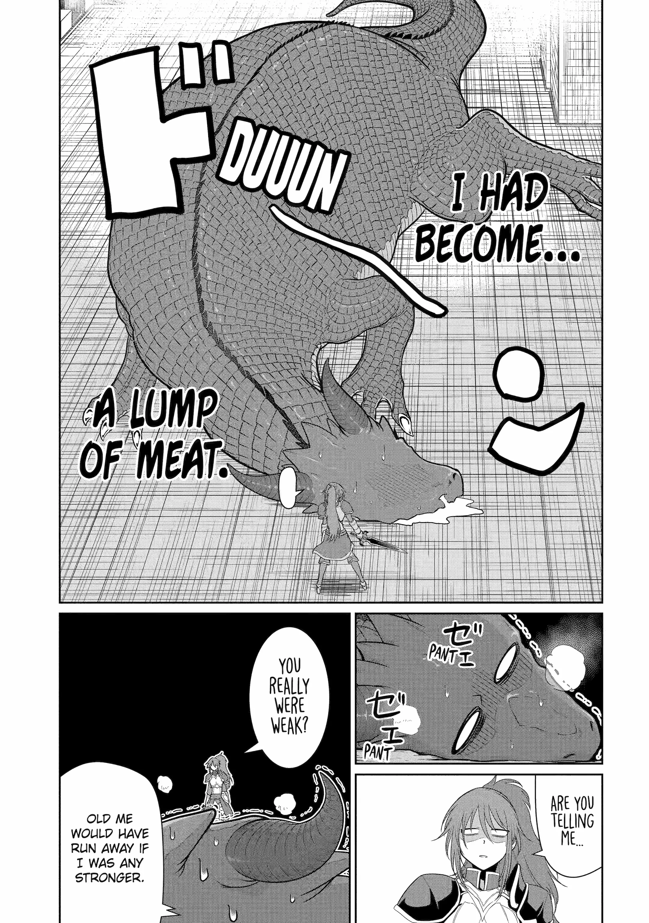 Yowai 5000-Nen No Soushoku Dragon, Iwarenaki Jaryuu Nintei Yada Kono Ikenie, Hito No Hanashi O Kiite Kurenai chapter 4 - page 29