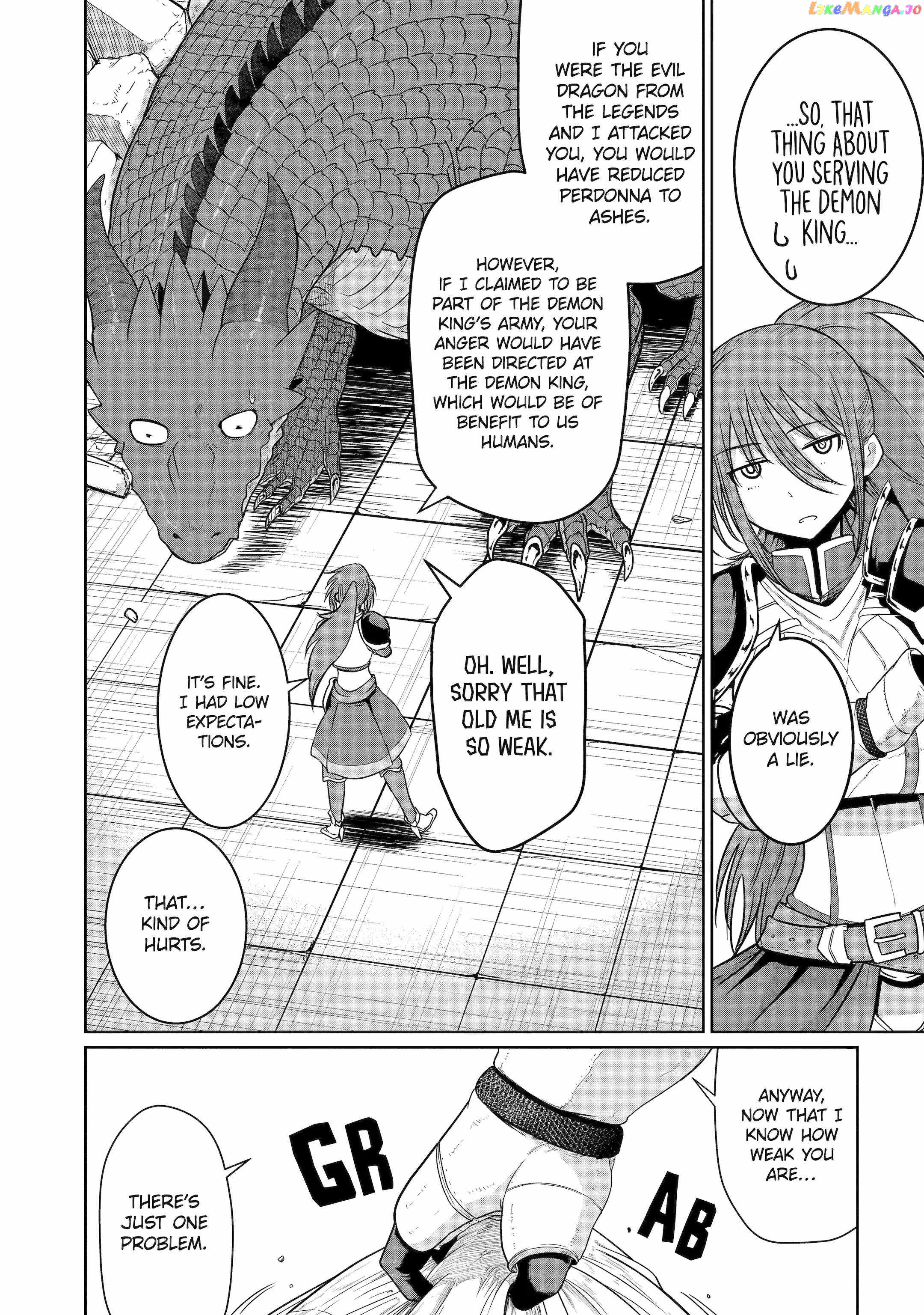 Yowai 5000-Nen No Soushoku Dragon, Iwarenaki Jaryuu Nintei Yada Kono Ikenie, Hito No Hanashi O Kiite Kurenai chapter 4 - page 36