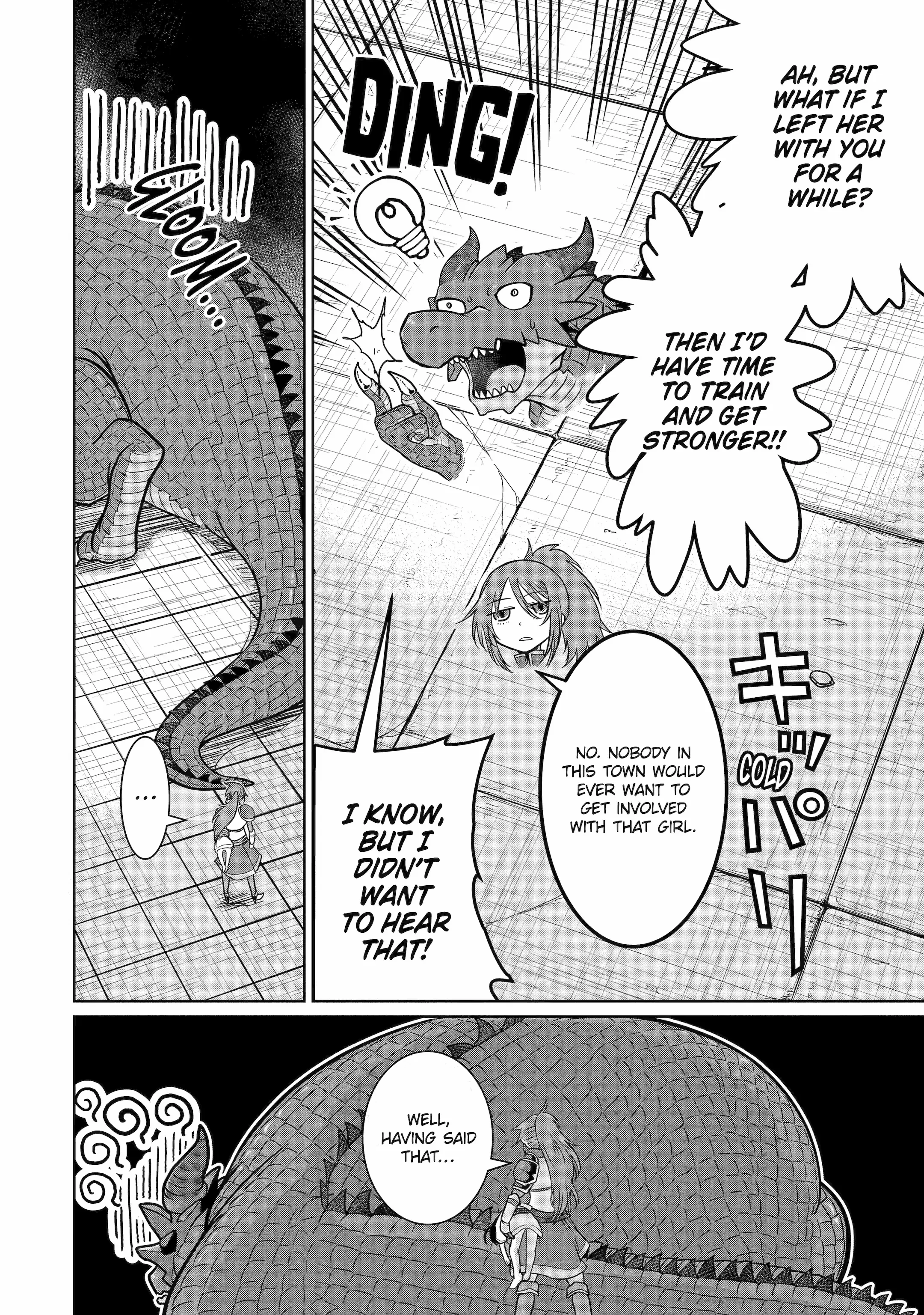 Yowai 5000-Nen No Soushoku Dragon, Iwarenaki Jaryuu Nintei Yada Kono Ikenie, Hito No Hanashi O Kiite Kurenai chapter 4 - page 45