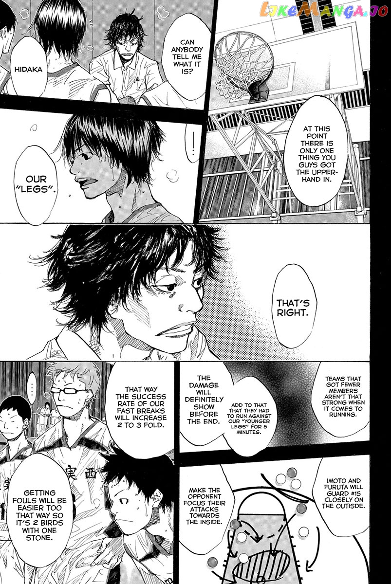 Ahiru No Sora chapter 160.1 - page 8