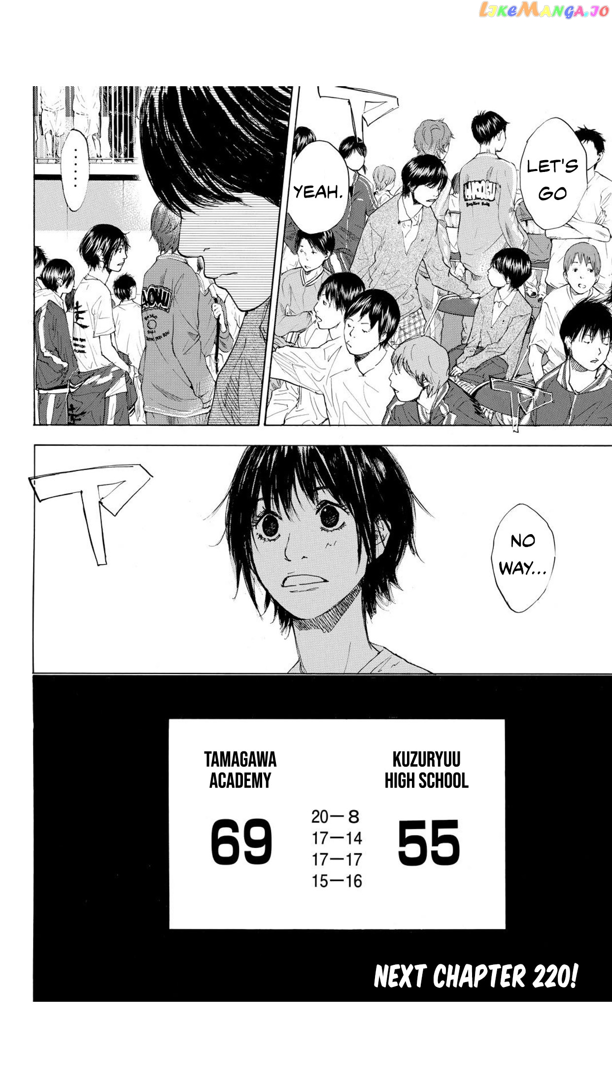 Ahiru No Sora chapter 219 - page 20