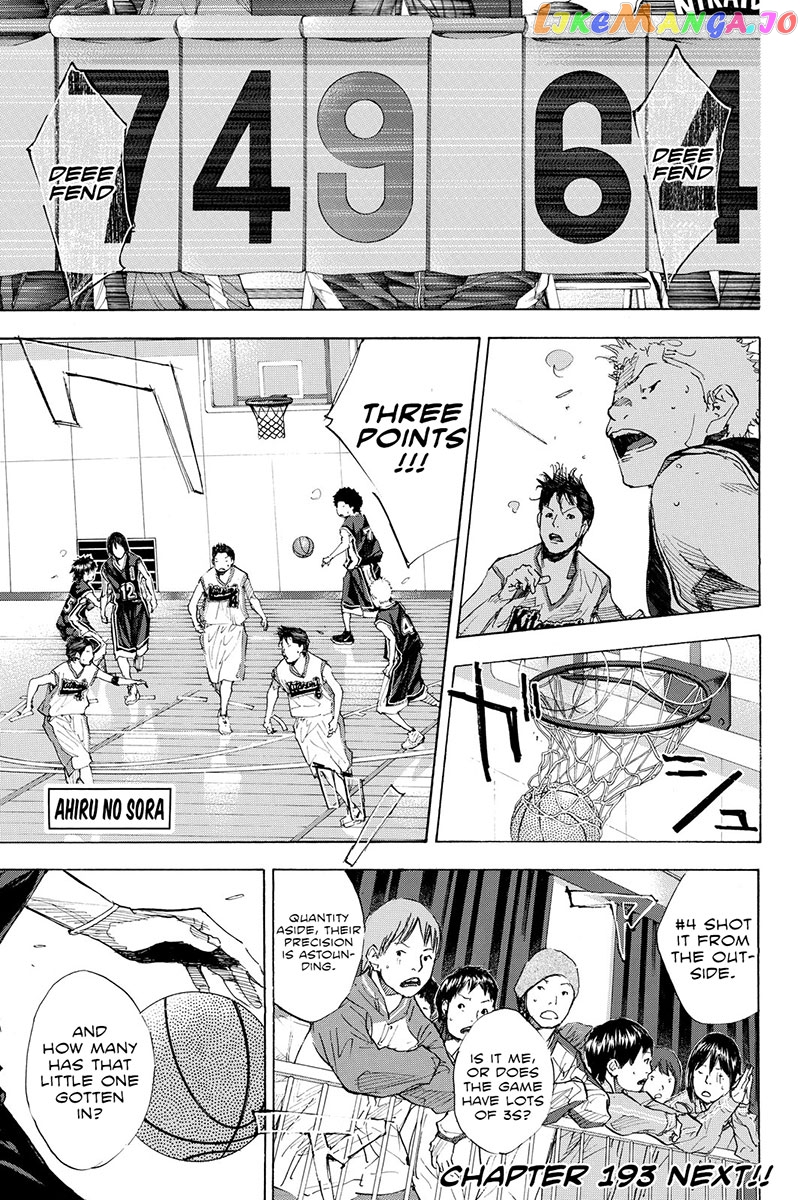 Ahiru No Sora chapter 192 - page 44