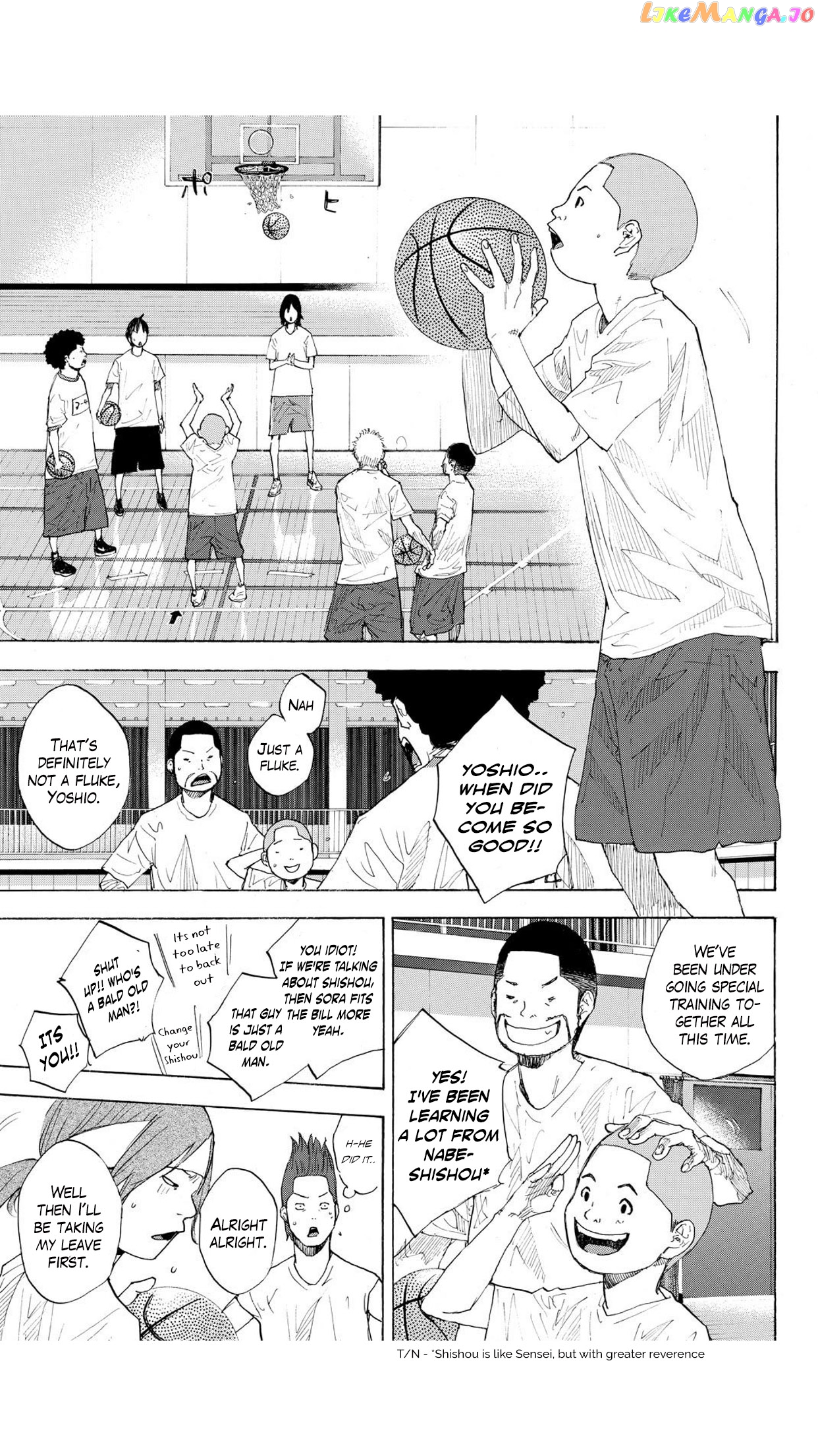 Ahiru No Sora chapter 232 - page 8