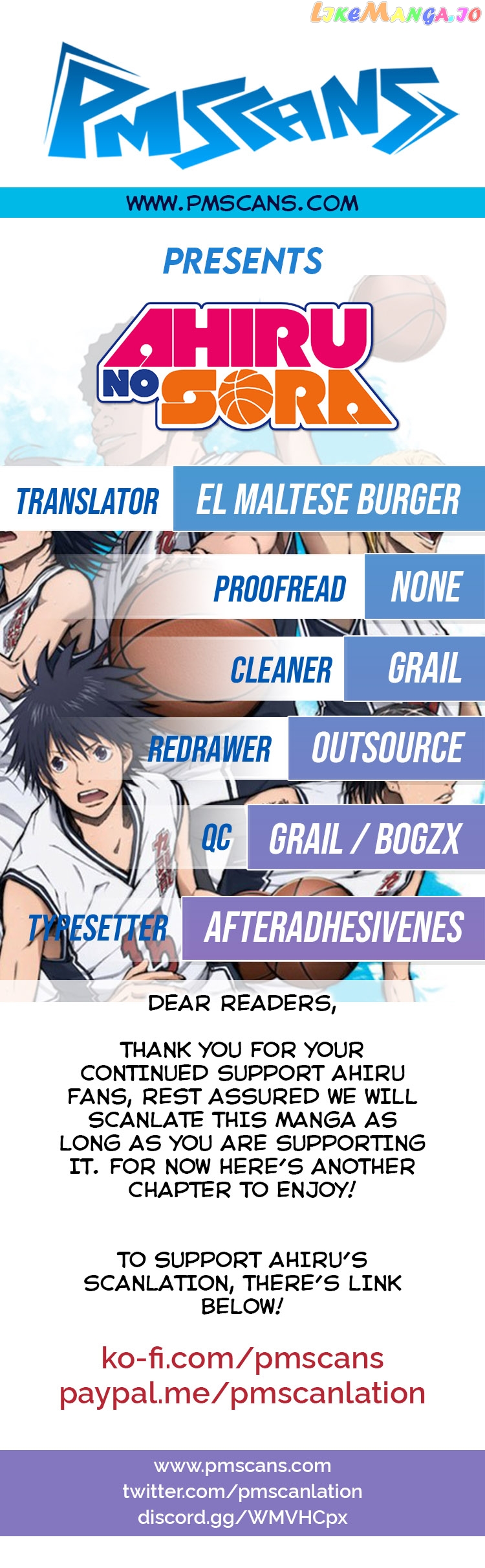 Ahiru No Sora chapter 162.2 - page 1