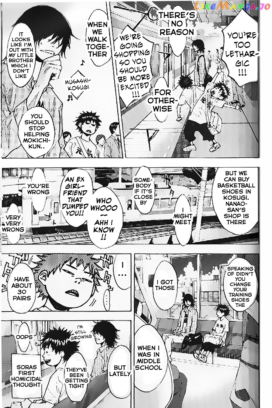 Ahiru No Sora chapter 144.1 - page 8