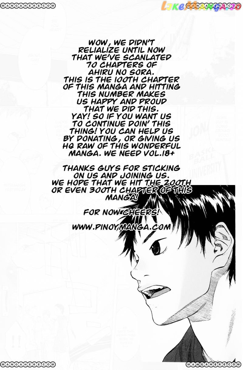 Ahiru No Sora chapter 100 - page 3