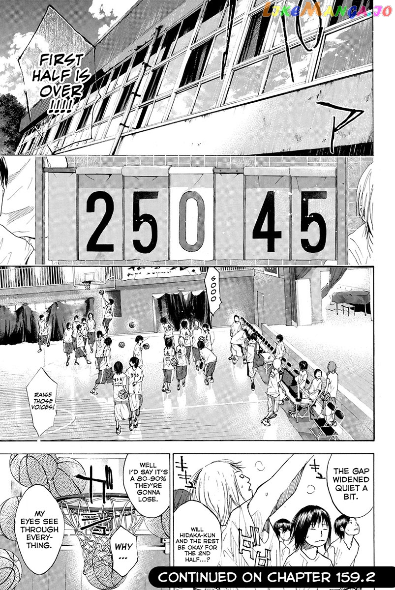 Ahiru No Sora chapter 159.1 - page 18
