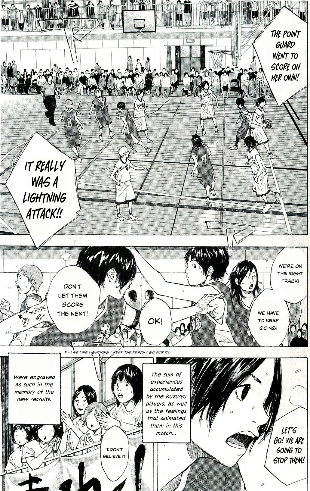 Ahiru No Sora chapter 246.7 - page 10