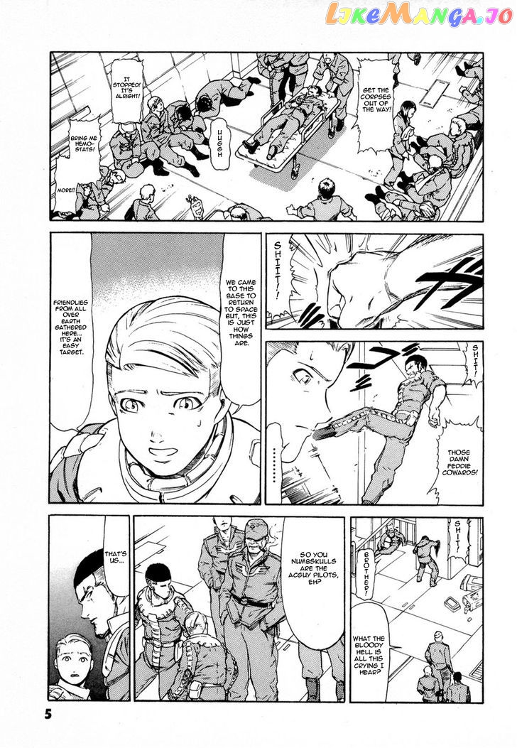 Kidou Senshi Gundam Aggai - Hokubei Oudan 2250 Mile chapter 1 - page 7