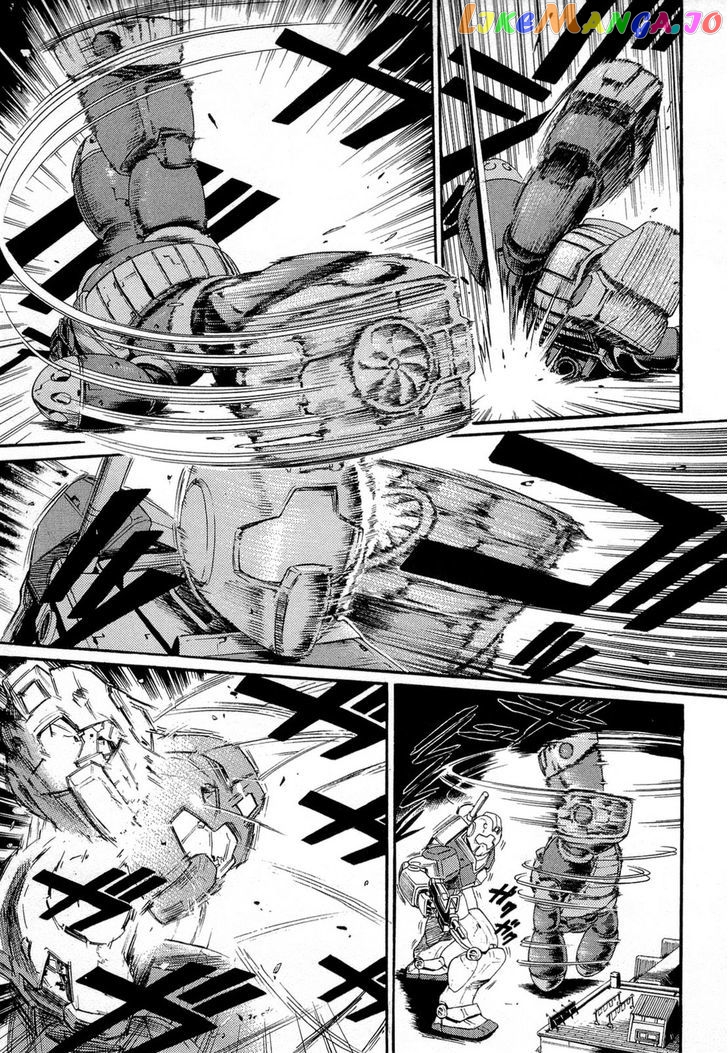 Kidou Senshi Gundam Aggai - Hokubei Oudan 2250 Mile chapter 3 - page 12