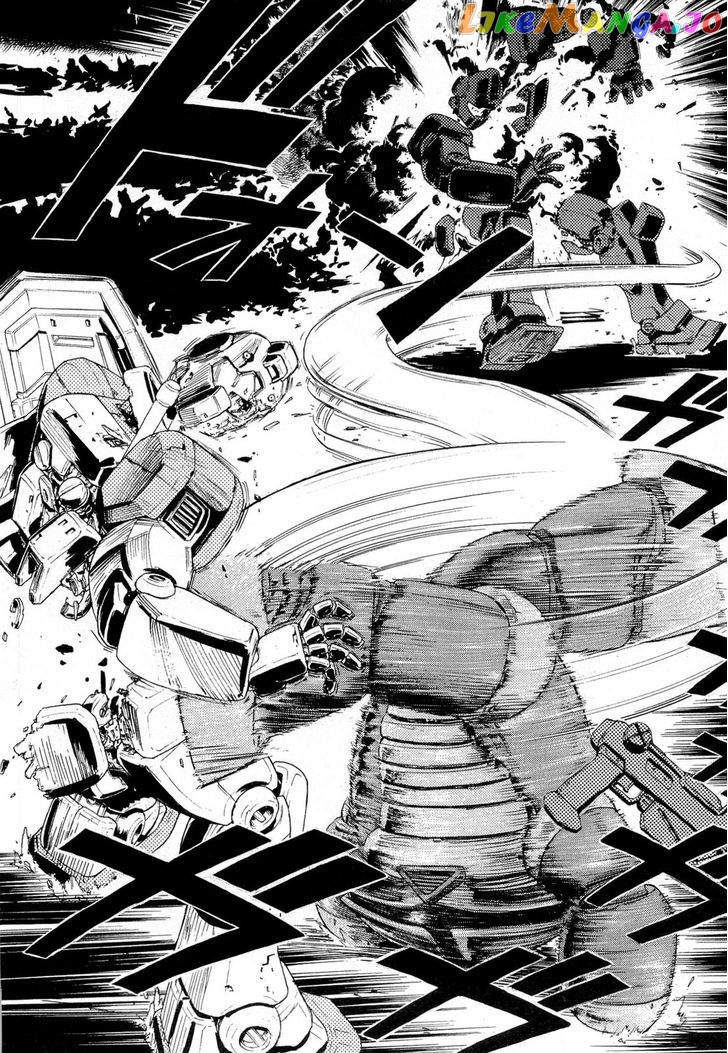 Kidou Senshi Gundam Aggai - Hokubei Oudan 2250 Mile chapter 3 - page 13