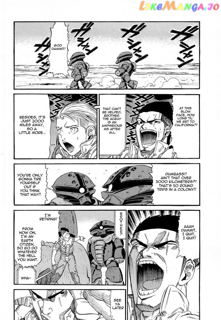 Kidou Senshi Gundam Aggai - Hokubei Oudan 2250 Mile chapter 3 - page 2
