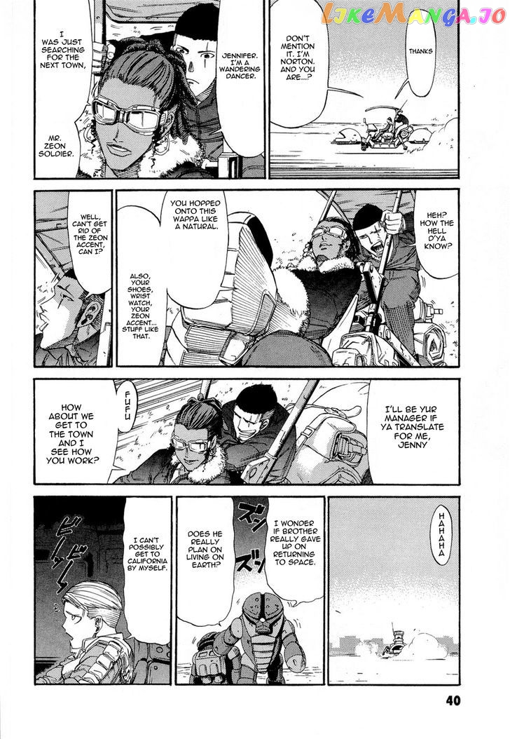 Kidou Senshi Gundam Aggai - Hokubei Oudan 2250 Mile chapter 3 - page 4