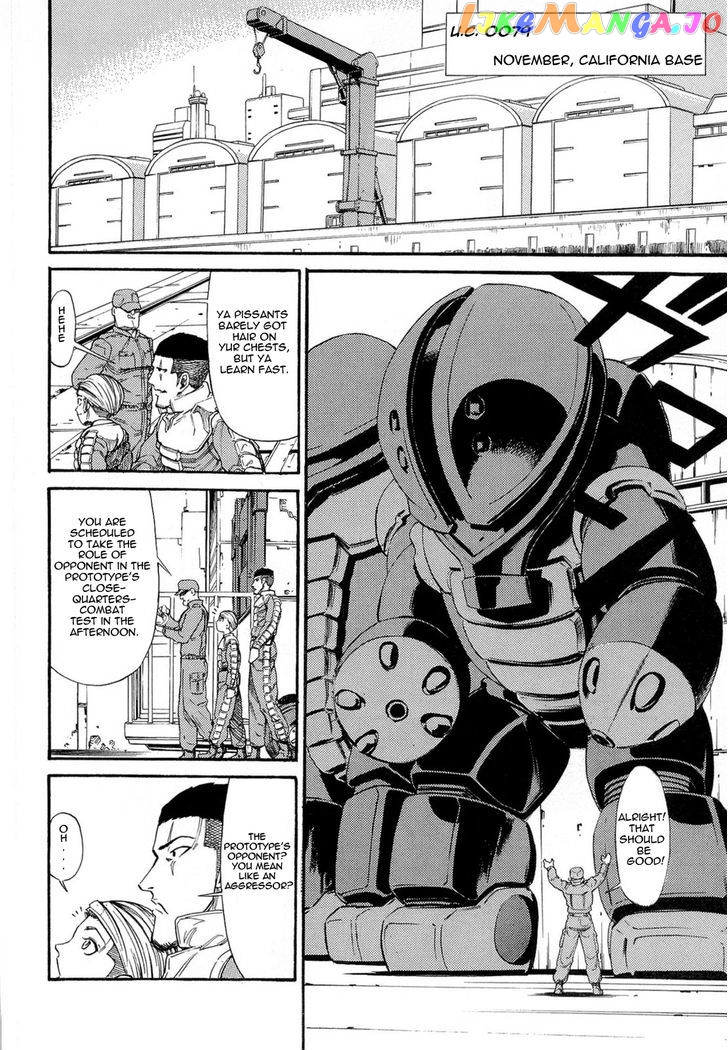 Kidou Senshi Gundam Aggai - Hokubei Oudan 2250 Mile chapter 4 - page 4