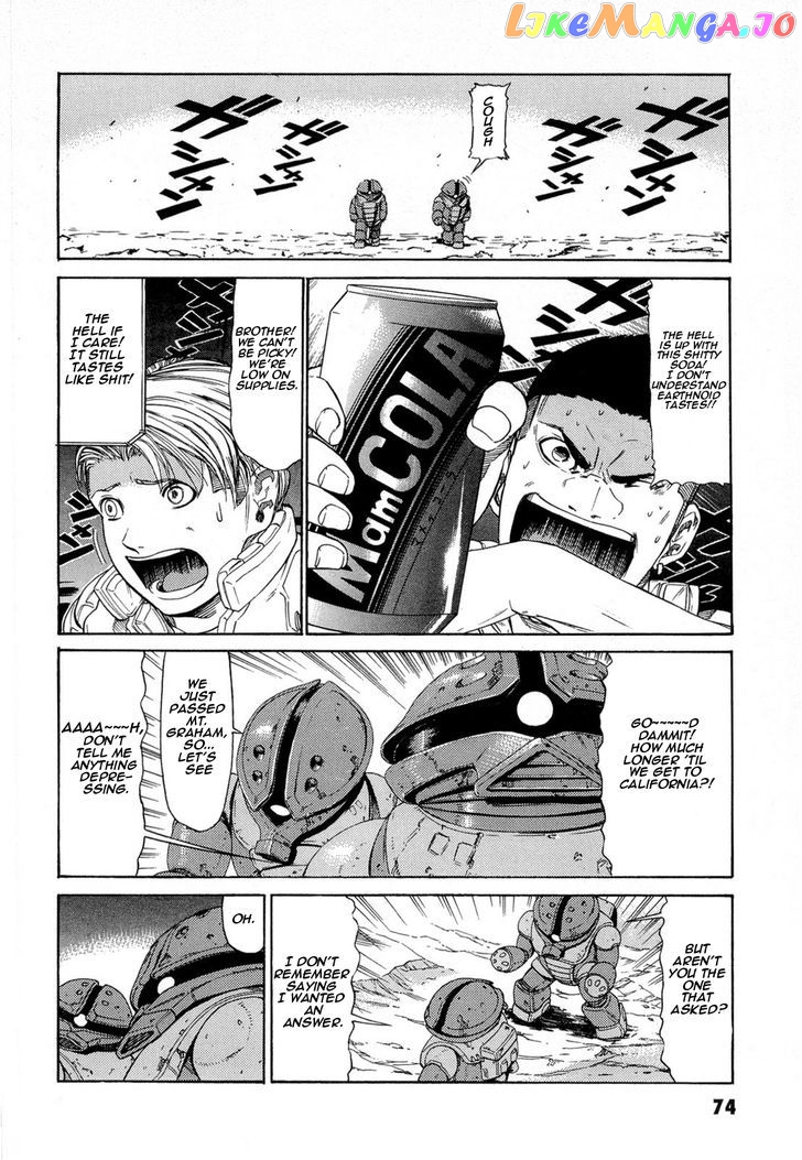 Kidou Senshi Gundam Aggai - Hokubei Oudan 2250 Mile chapter 5 - page 2