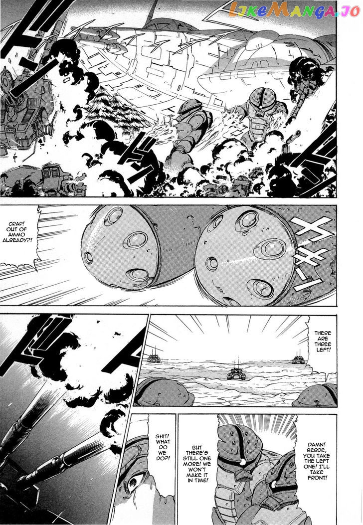 Kidou Senshi Gundam Aggai - Hokubei Oudan 2250 Mile chapter 5 - page 8
