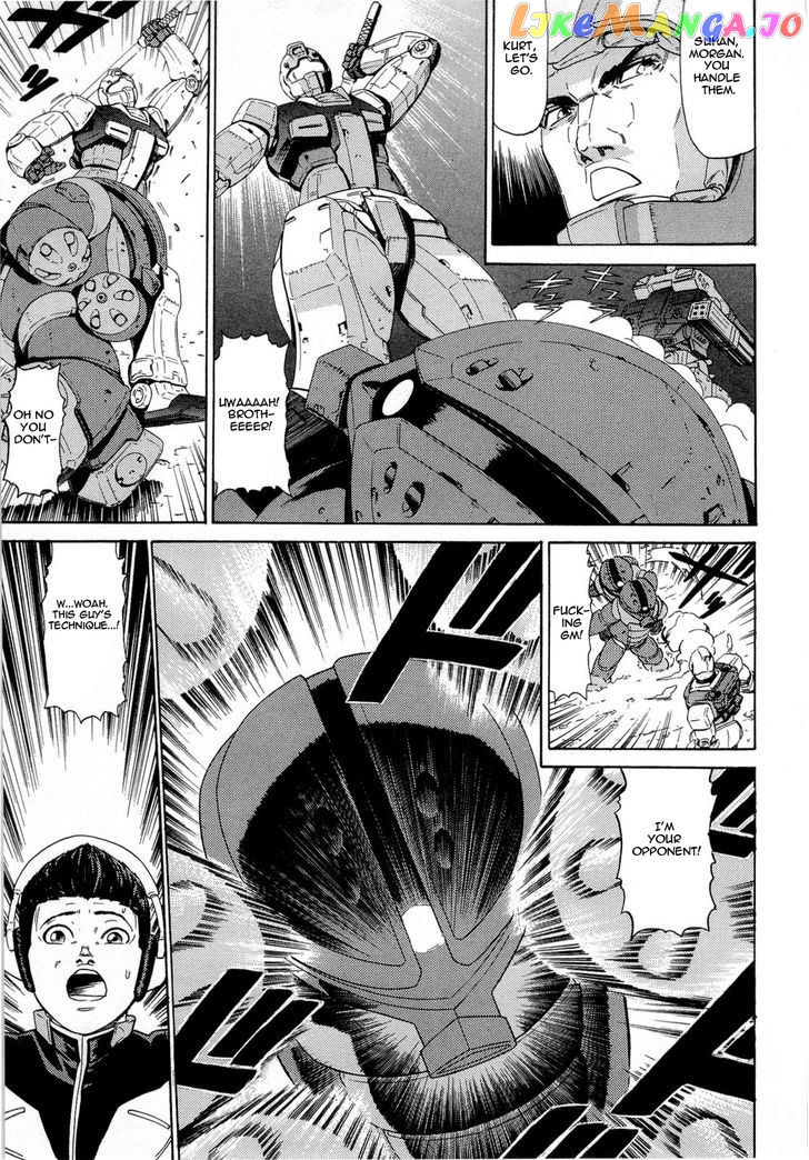 Kidou Senshi Gundam Aggai - Hokubei Oudan 2250 Mile chapter 6 - page 7