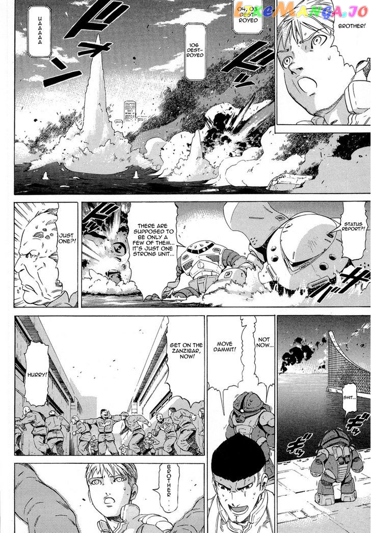 Kidou Senshi Gundam Aggai - Hokubei Oudan 2250 Mile chapter 8 - page 8