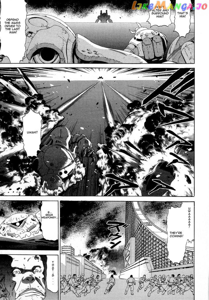 Kidou Senshi Gundam Aggai - Hokubei Oudan 2250 Mile chapter 8 - page 9