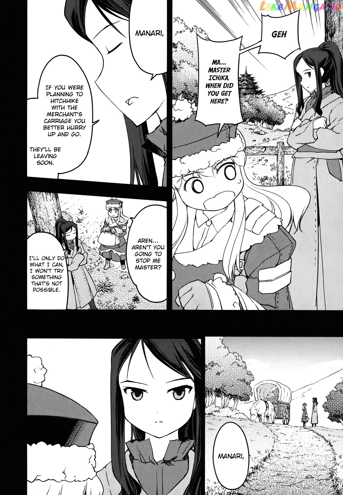 Sekaiju no Meikyuu II ~Rikka no Shoujo~ chapter 12 - page 30