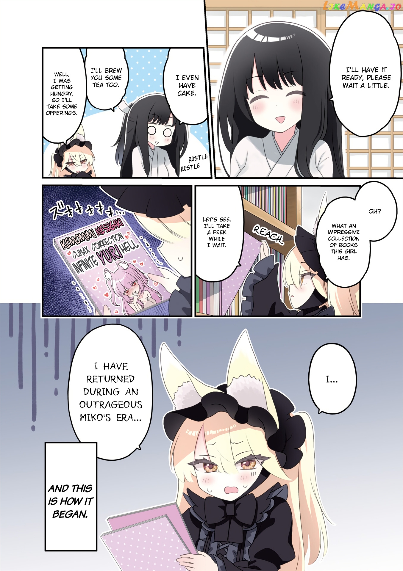 Wakarasero! Namaikitsune-Sama chapter 0.1 - page 9