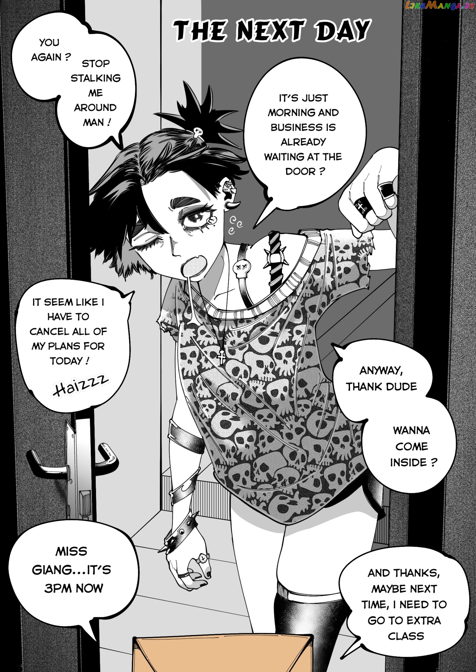 My Trainee Teacher Is Actually A Goth Rocker chapter 3 - page 2