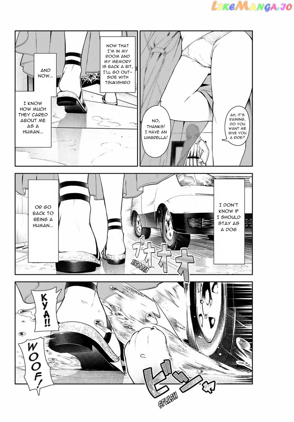 Inu Ni Nattara Suki Na Hito Ni Hirowareta chapter 8 - page 10