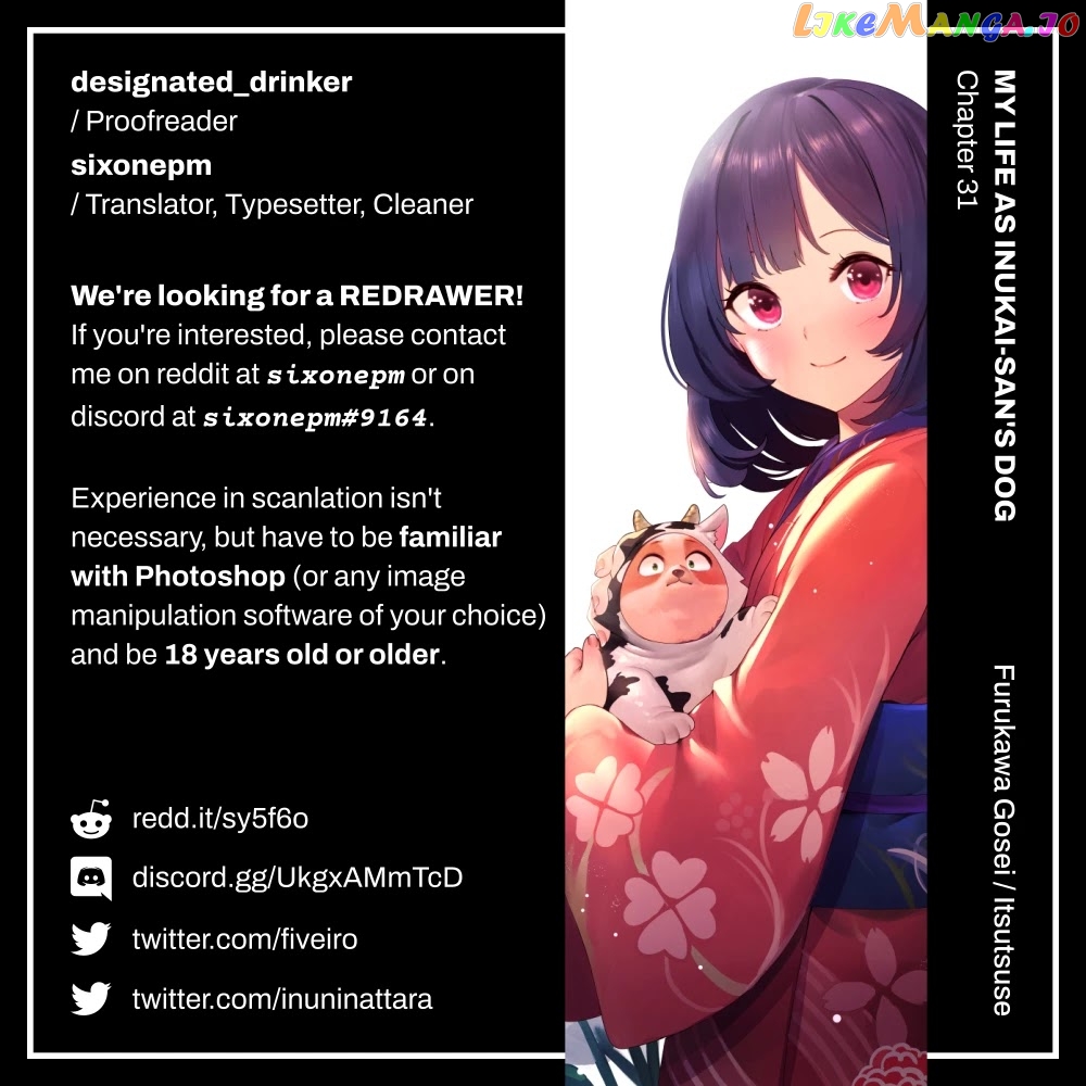 Inu Ni Nattara Suki Na Hito Ni Hirowareta chapter 31 - page 20