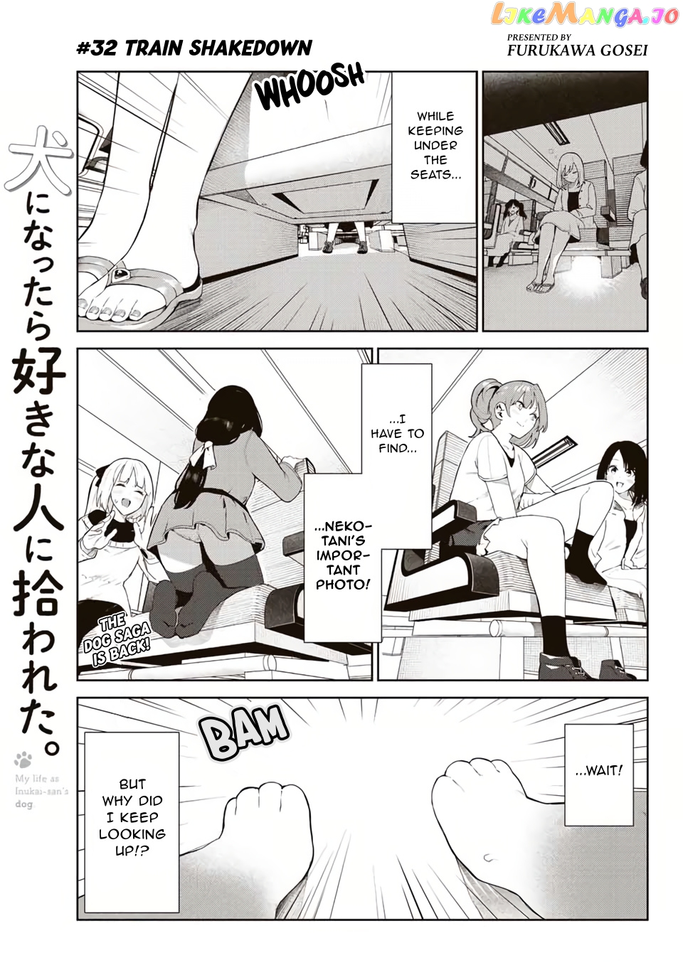 Inu Ni Nattara Suki Na Hito Ni Hirowareta chapter 32 - page 1