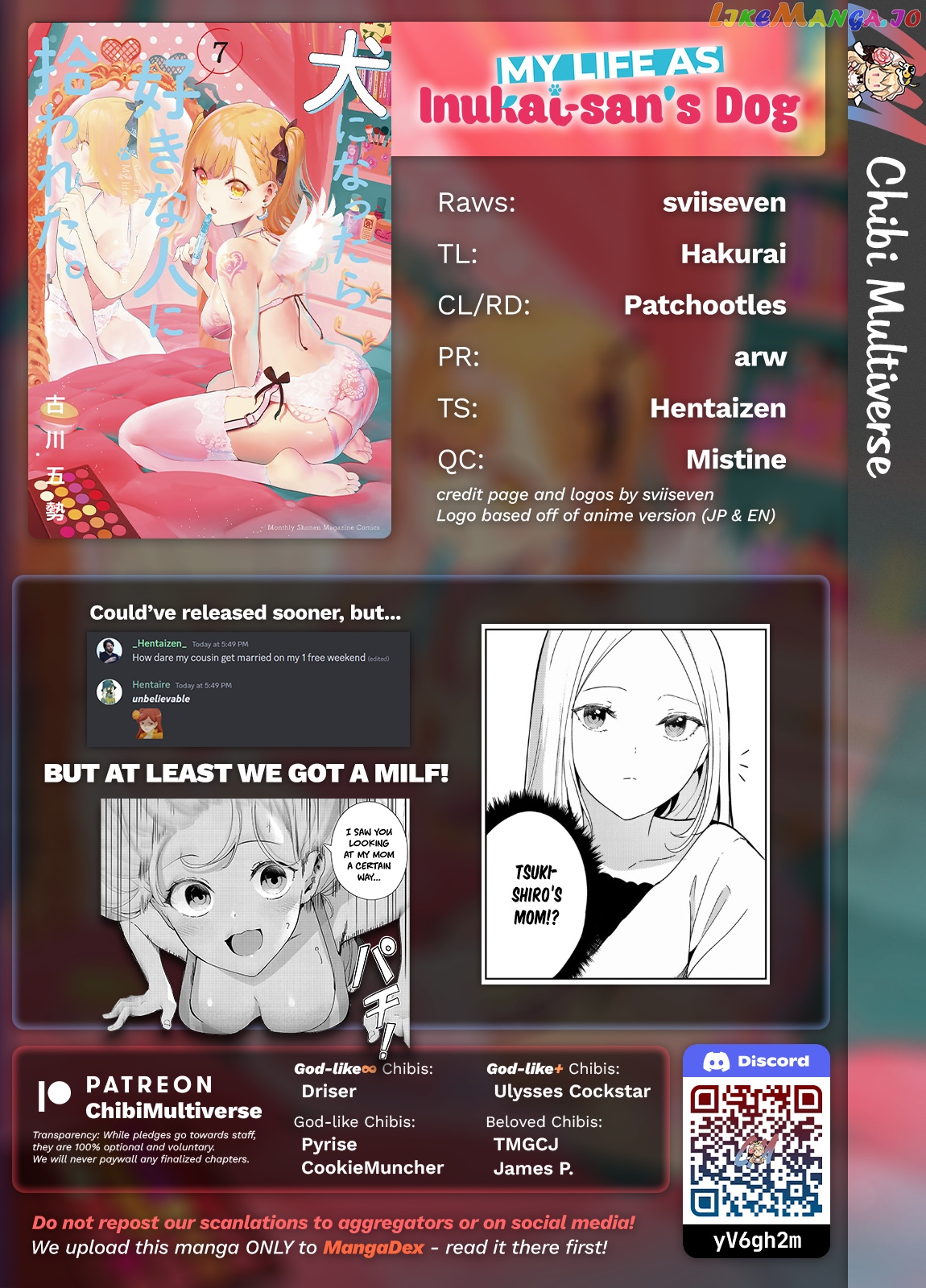 Inu Ni Nattara Suki Na Hito Ni Hirowareta chapter 50 - page 22