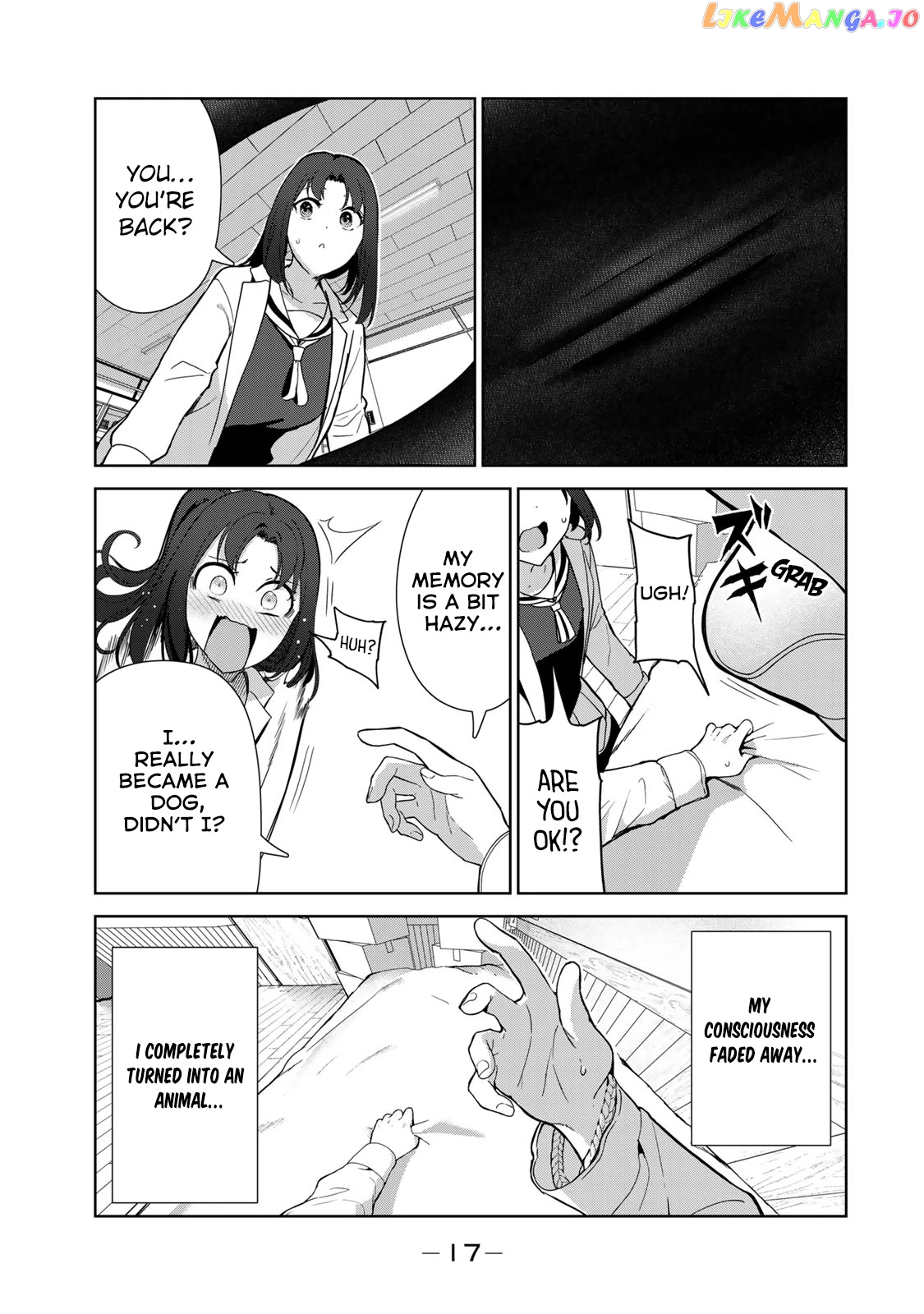 Inu Ni Nattara Suki Na Hito Ni Hirowareta chapter 51 - page 15