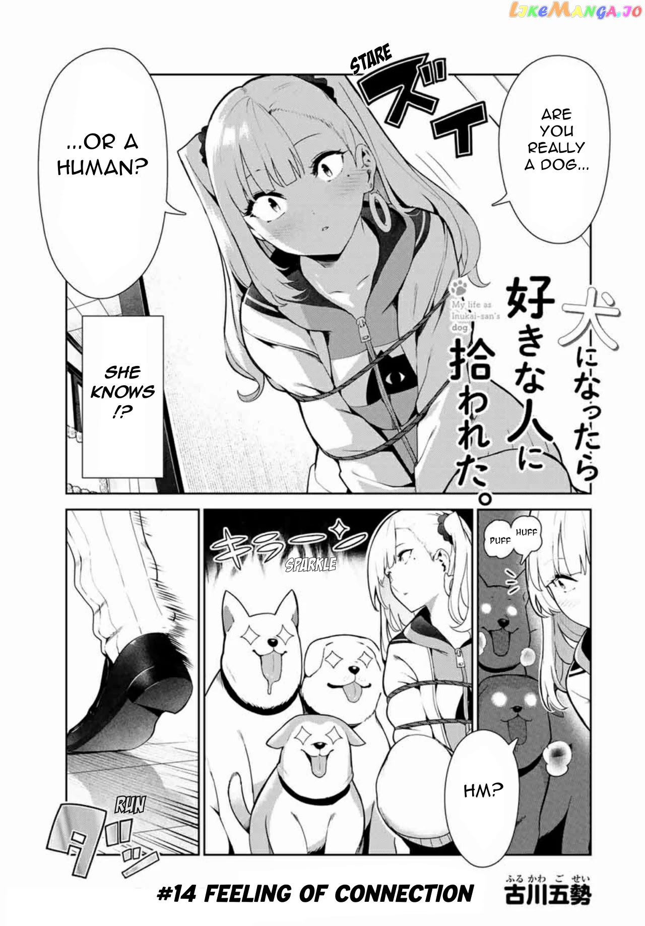 Inu Ni Nattara Suki Na Hito Ni Hirowareta chapter 14 - page 1