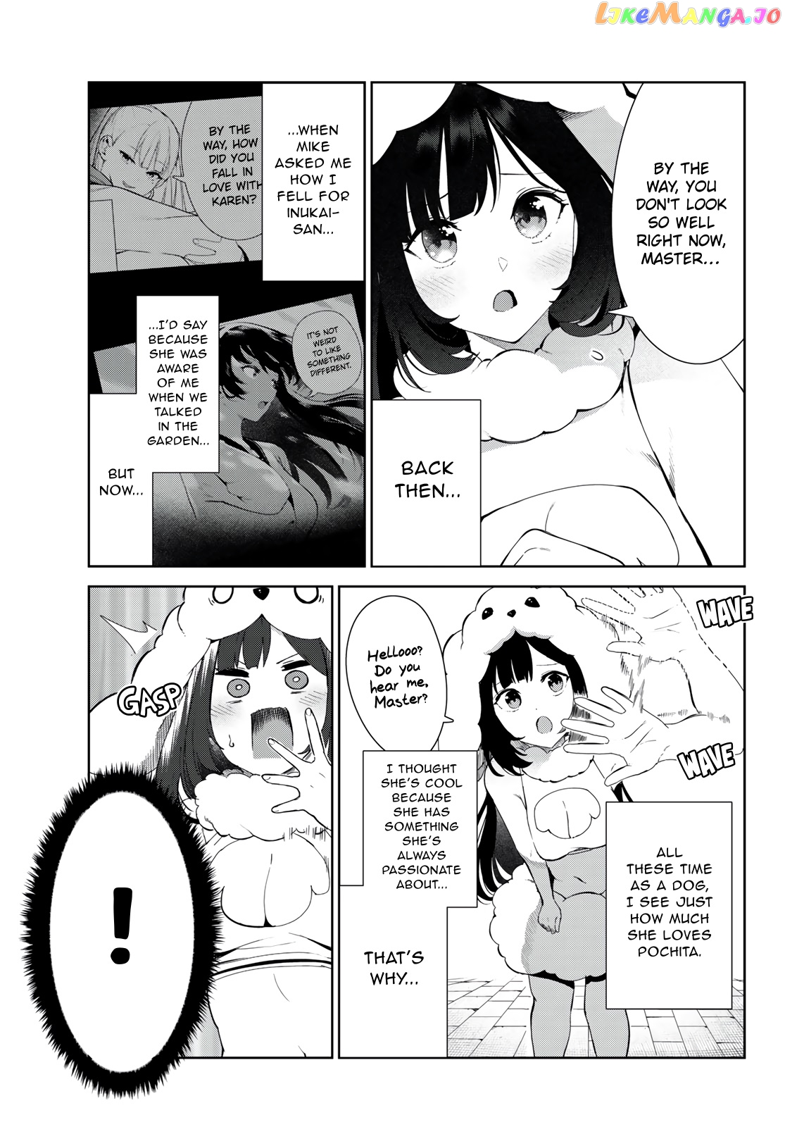 Inu Ni Nattara Suki Na Hito Ni Hirowareta chapter 39 - page 15
