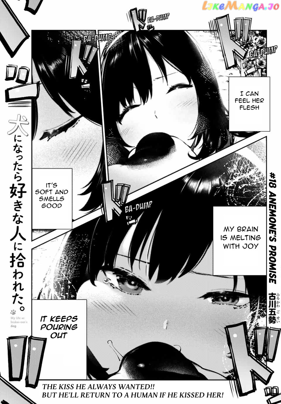 Inu Ni Nattara Suki Na Hito Ni Hirowareta chapter 18 - page 1