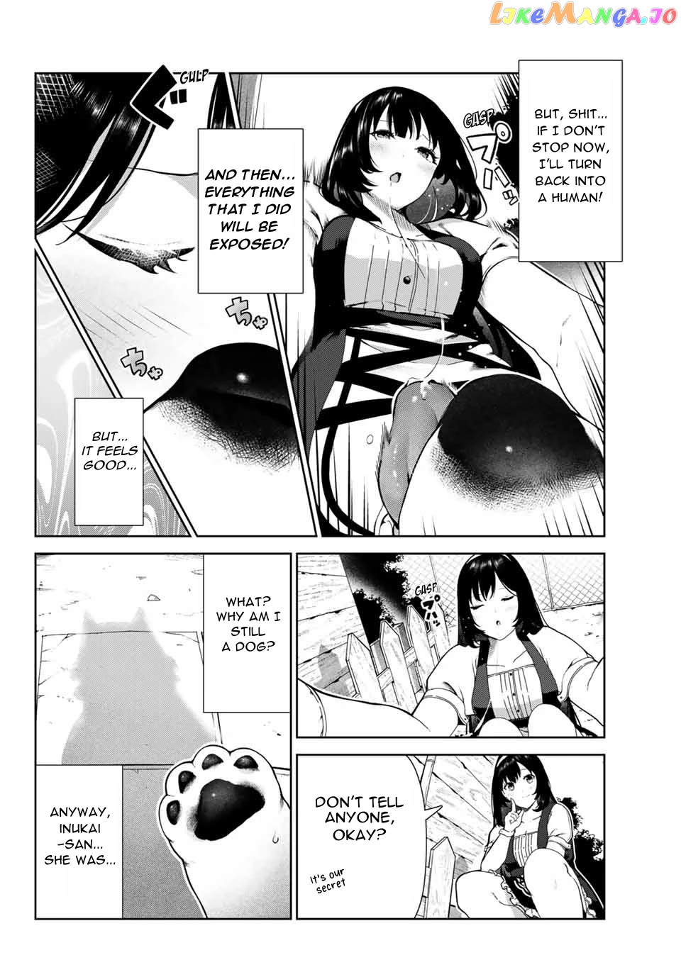 Inu Ni Nattara Suki Na Hito Ni Hirowareta chapter 18 - page 2