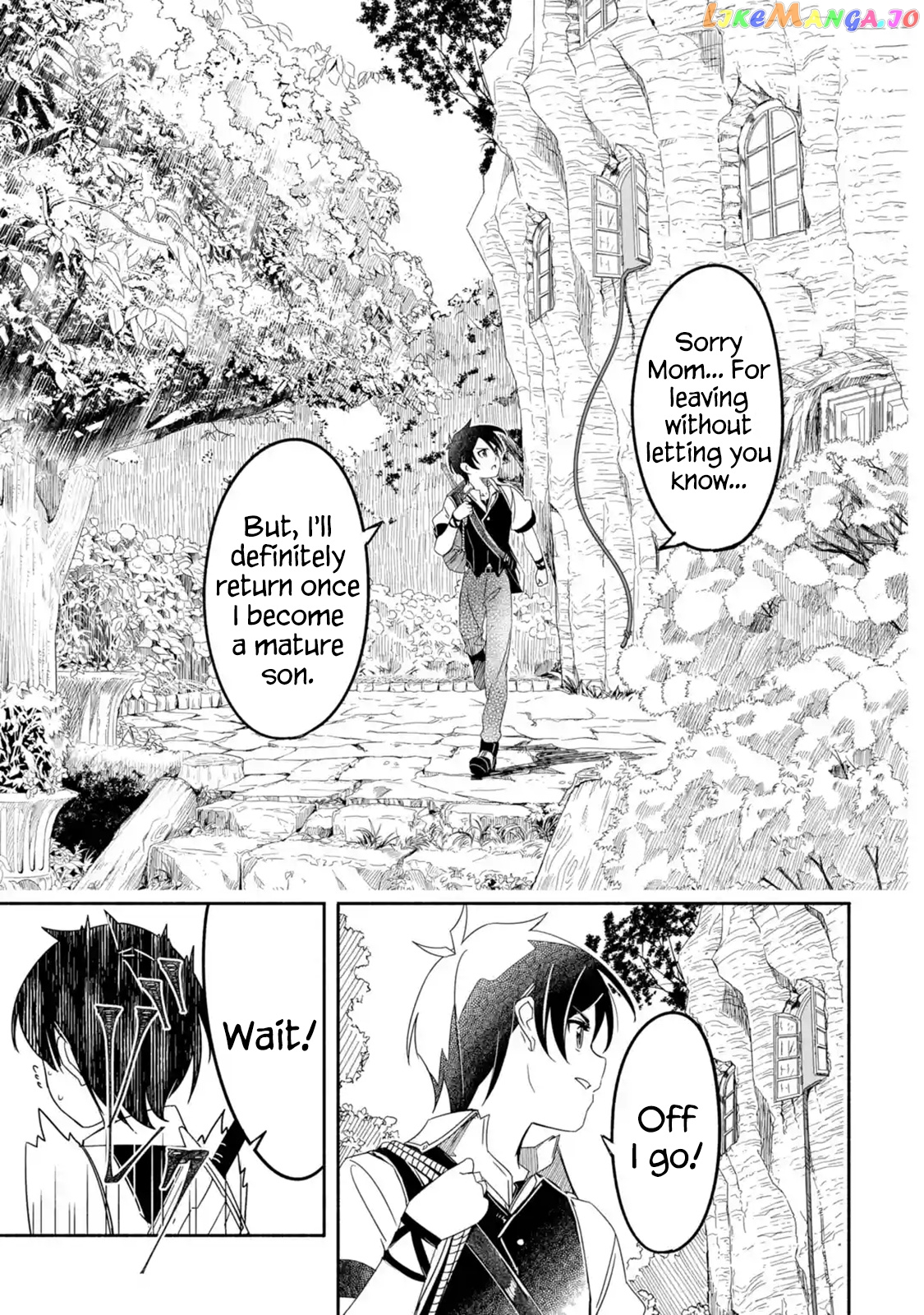 Mom, Please Don't Come Adventuring With me! ~The Boy Who Was Raised by The Ultimate Overprotective Dragon, Becomes an Adventurer With His Mother~ chapter 1.3 - page 11