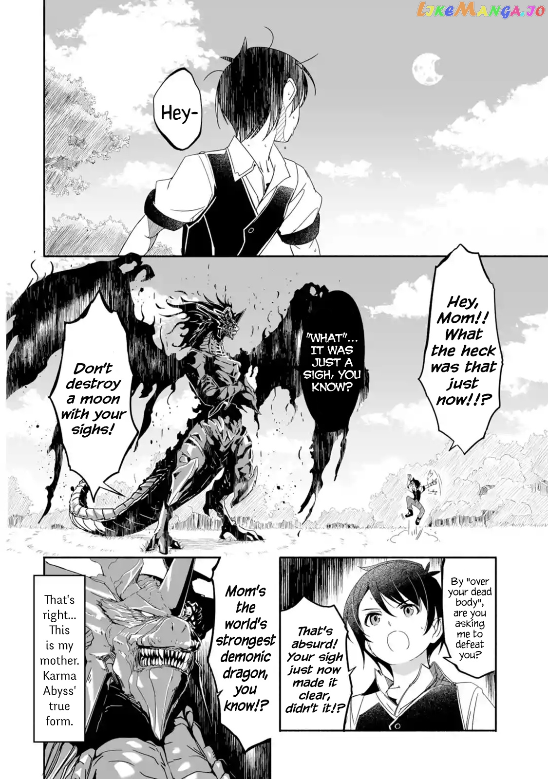 Mom, Please Don't Come Adventuring With me! ~The Boy Who Was Raised by The Ultimate Overprotective Dragon, Becomes an Adventurer With His Mother~ chapter 1.3 - page 6