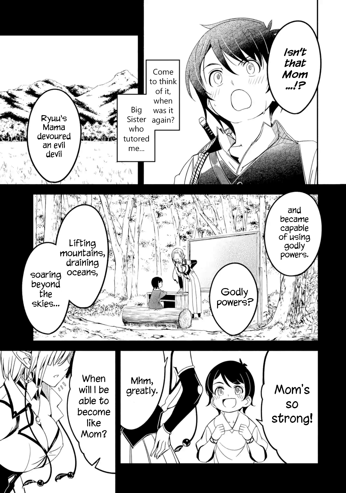 Mom, Please Don't Come Adventuring With me! ~The Boy Who Was Raised by The Ultimate Overprotective Dragon, Becomes an Adventurer With His Mother~ chapter 2.1 - page 17