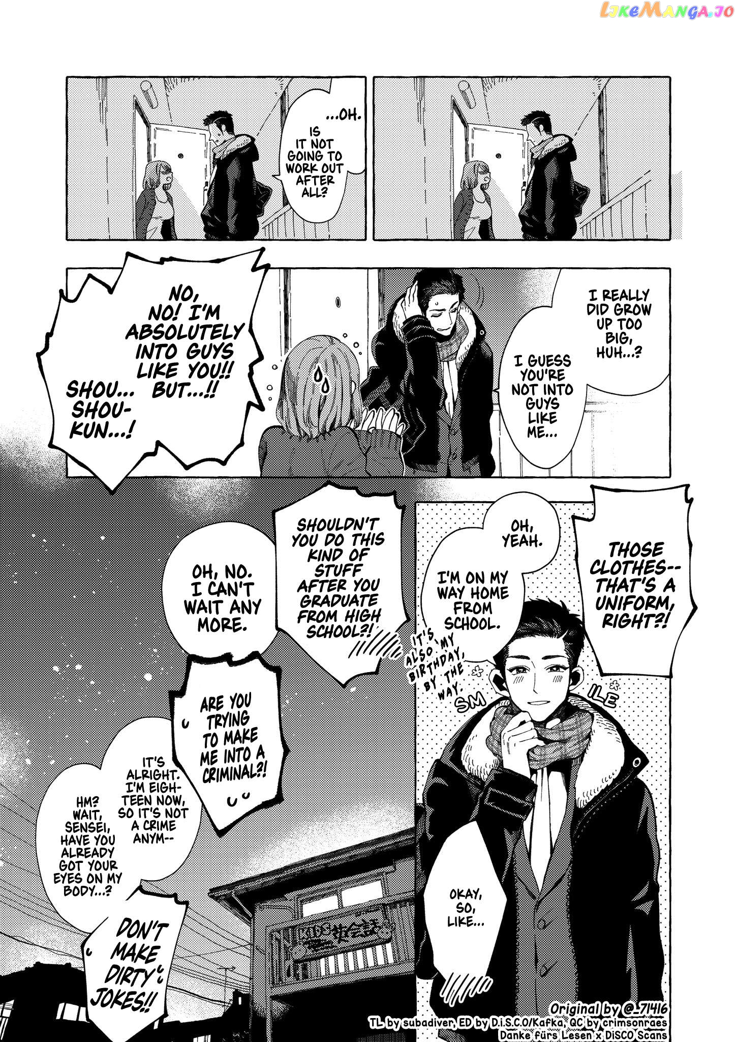 My Student Grew Huge And Proposed To Me Chapter 1 - page 6