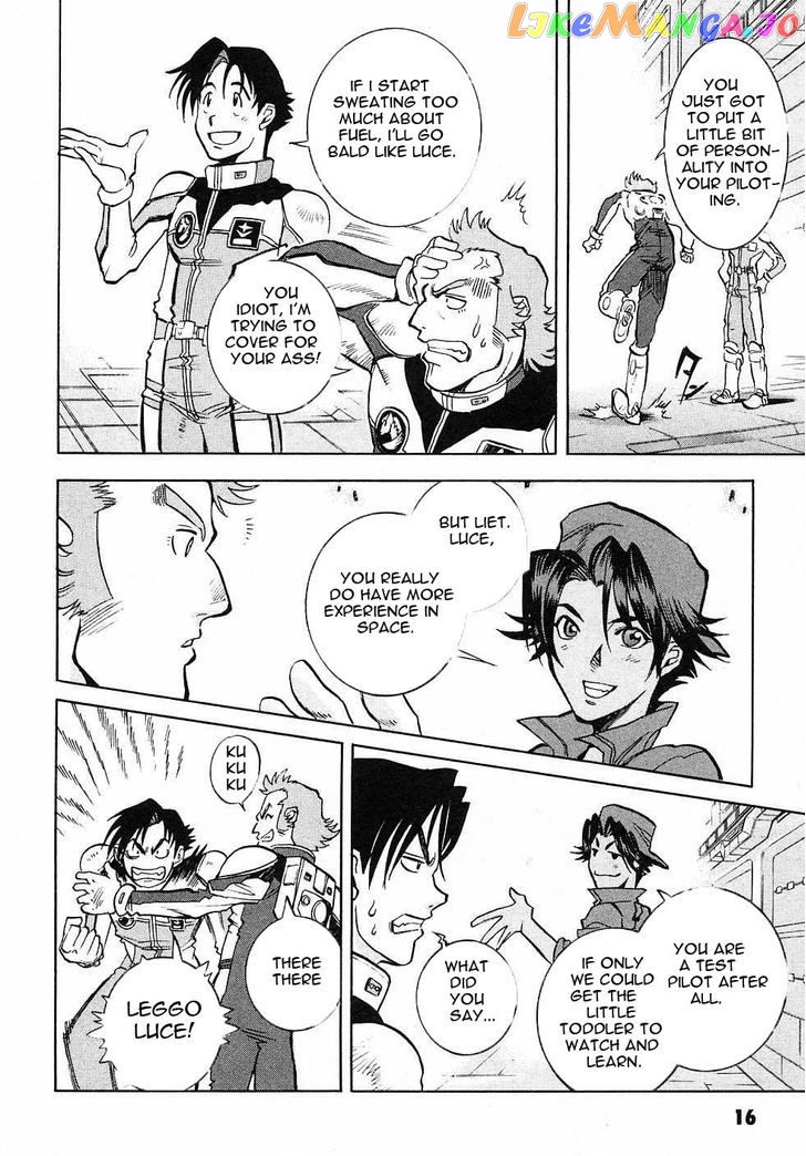 Kidou Senshi Gundam Gaiden – Sora, Senku No Hate Ni… chapter 1 - page 18