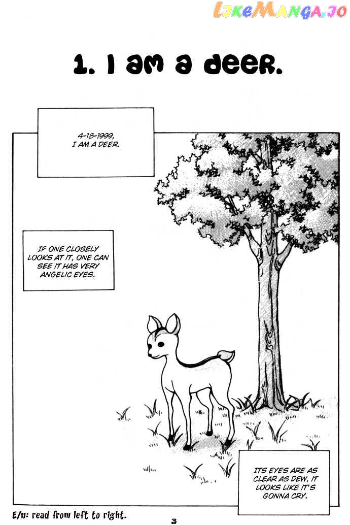 Saseum, I'm a deer chapter 1 - page 3