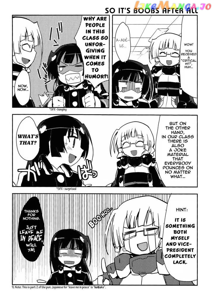 Kyoukaisenjou no Horako-san: Shucchouban chapter 6 - page 4
