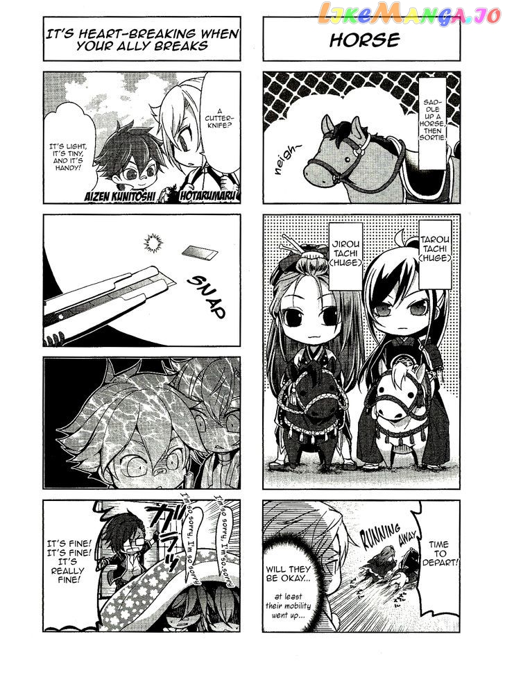 Touken Ranbu 4-koma Anthology chapter 1 - page 9