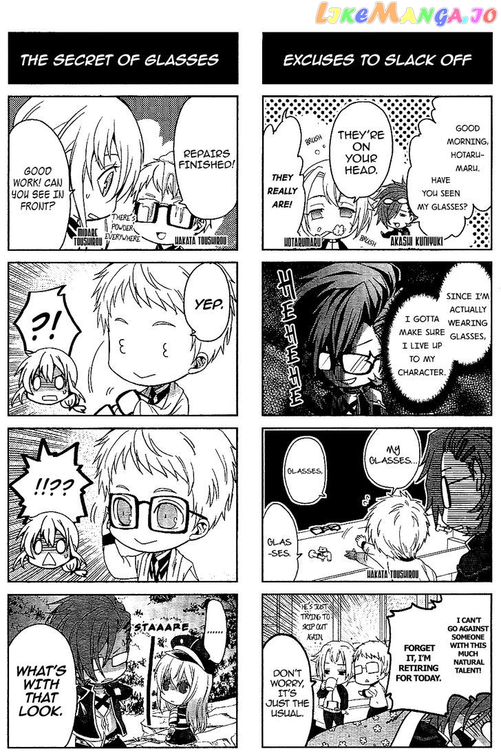 Touken Ranbu 4-koma Anthology chapter 2 - page 5