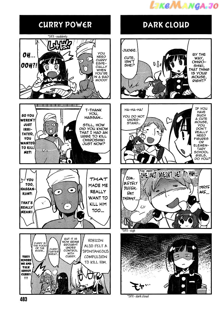 Kyoukaisenjou no Horako-san chapter 6 - page 3